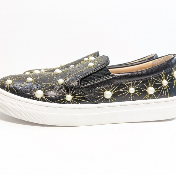Aquazzura Cosmic Pearls Slip on Shoes - Picture 4 of 6